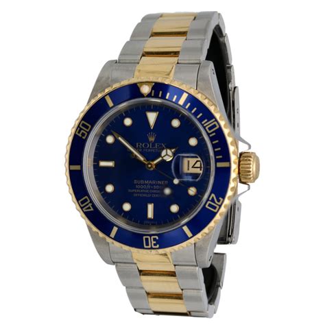 rolex herenhorloge submariner staal met goud 18 karaat